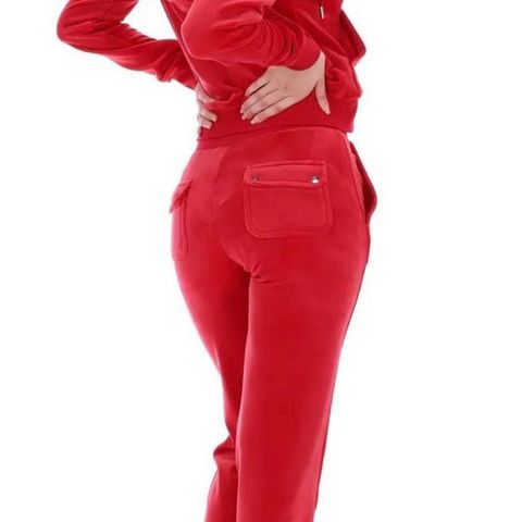 Juicy Couture bukse rød, str XS