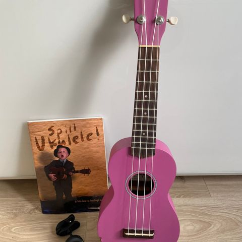 Ukulele + bok + stemmer