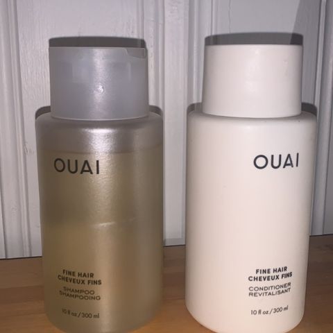 Ouai shampoo & balsam