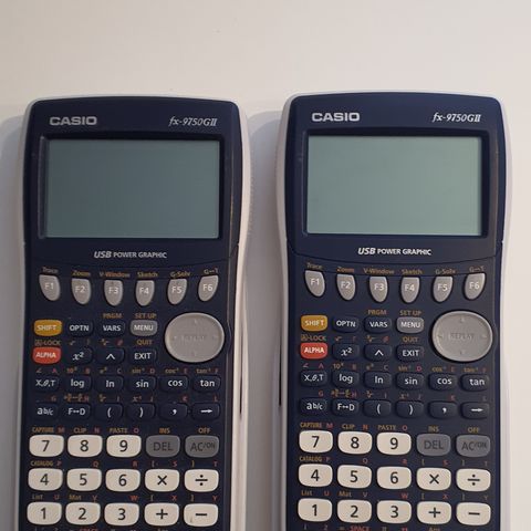 Casio fx-9750 GII grafisk kalkulator