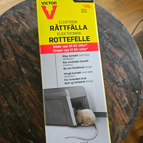 Victor elektrisk rottefelle