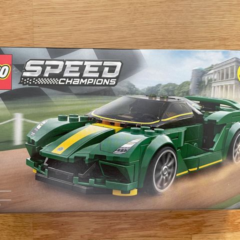 Ny/Uåpnet LEGO 76907 Speed Champions Lotus Evija