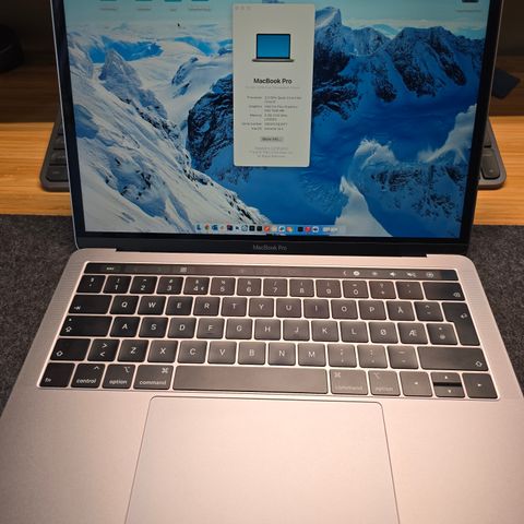 MacBook Pro 13-inch, 2,3 GHz Quad-Core Intel Core i5, 8 GB RAM