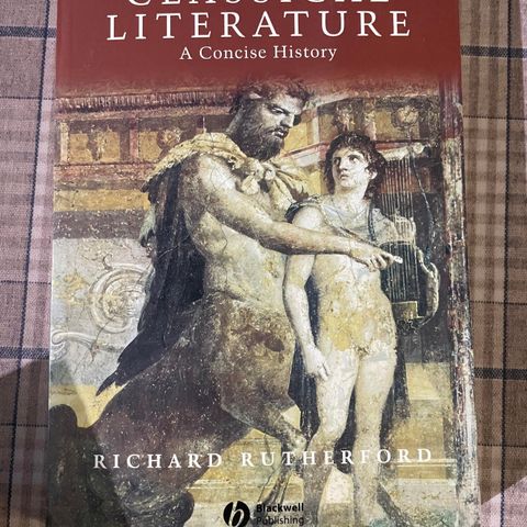 Classical Literature: A Concise History