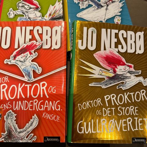 4 x Doktor Proktor - Jo Nesbø