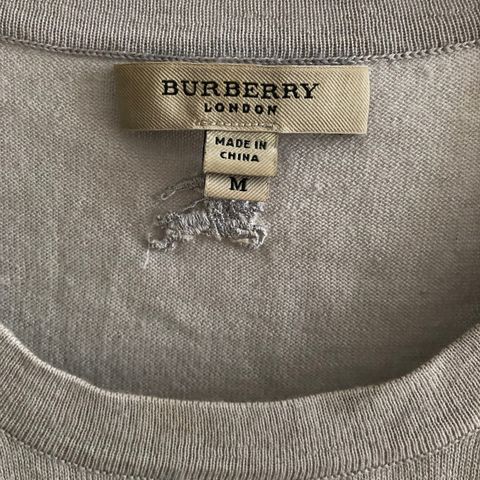 Burberry Cashmere Silk mix topp