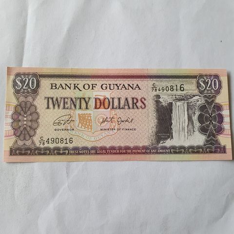 20 Dollar Guyana