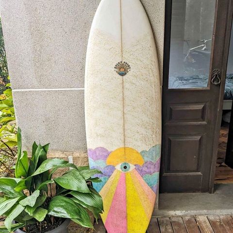 5'8' Rocky Point shortboard / surfboard / surfebrett