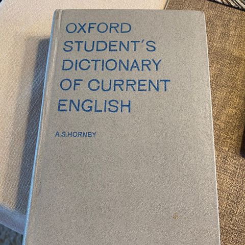 Oxford student’s Dictionary of  Current English