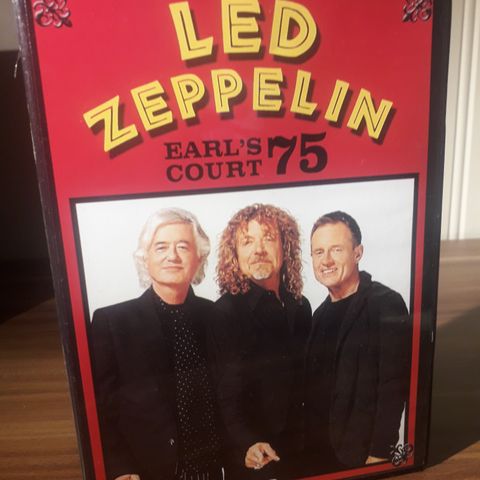 Led Zeppelin live "Earl's Court 75" på DVD