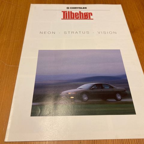 BILBROSJYRE - CHRYSLER NEON / STRATUS / VISION - TILBEHØR 1995