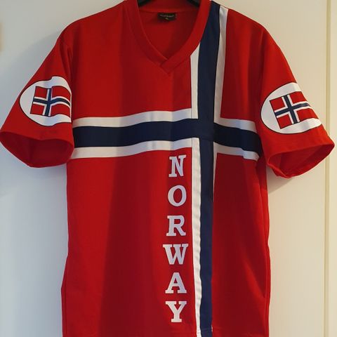 Supporter t-skjorte Norway XL