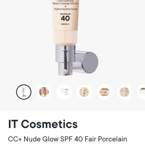 IT Cosmetics
CC+ Nude Glow SPF 40 Fair Porcelain