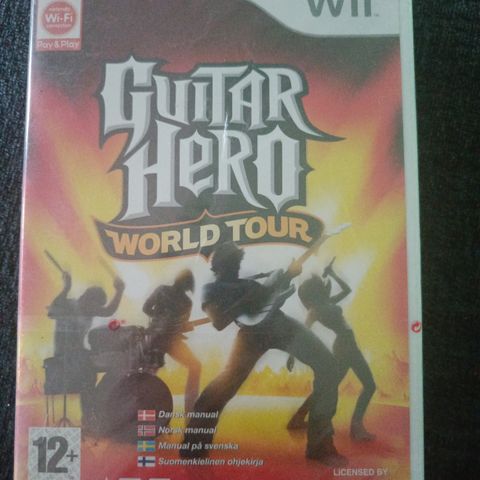 Skrotfot: Guitar Hero World Tour Nintendo Wii Ny/forseglet