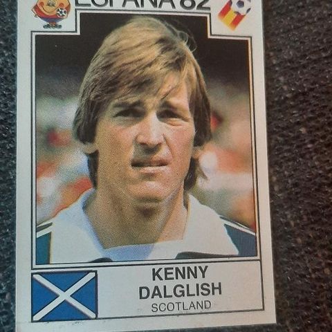 Panini World cup 1982 - Kenny Dalglish