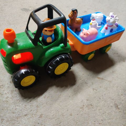 Farmer traktor