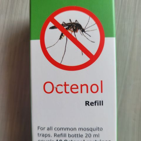 Octenol refill 20 ml flaske+ tom tablett