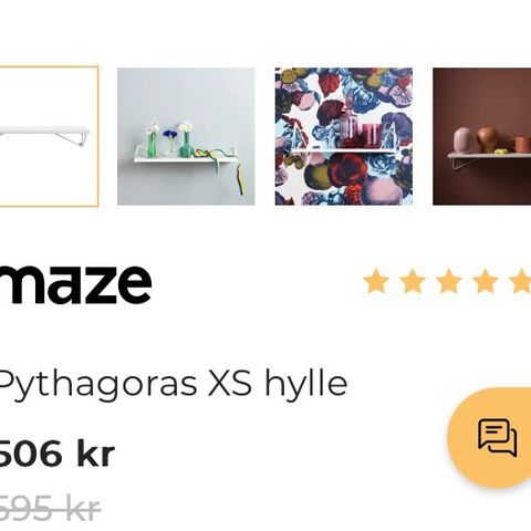 Maze Pytagoras hylle (mini)