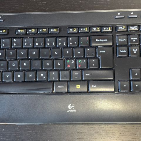 Selger K520 Trådløst Logitech tastatur med mus
