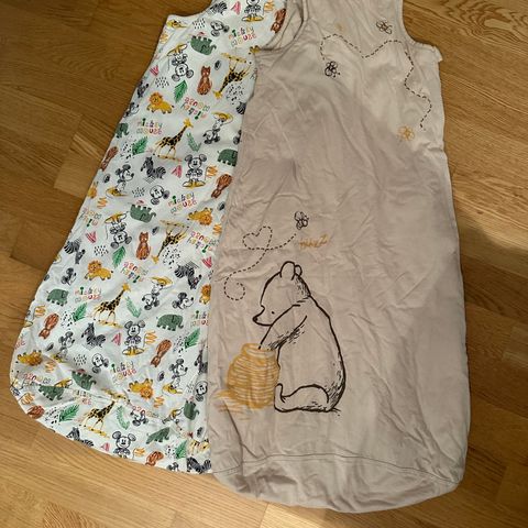 Soveposer / nattpose fra HM til barn 1-2 år