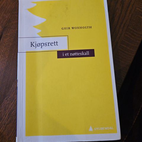 Kjøpsrett i et nøtteskall (Geir Woxholth)