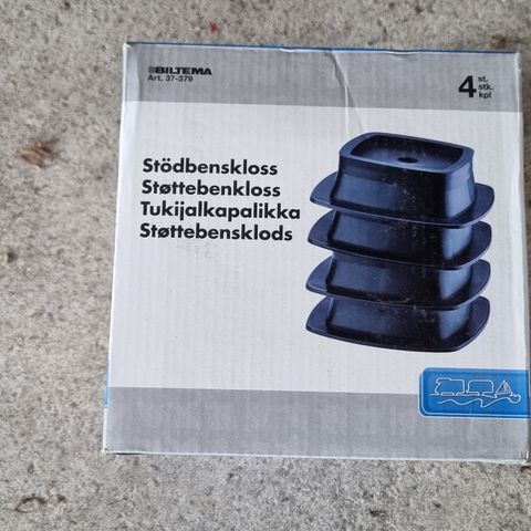 Støttebenkloss, 4-pk.