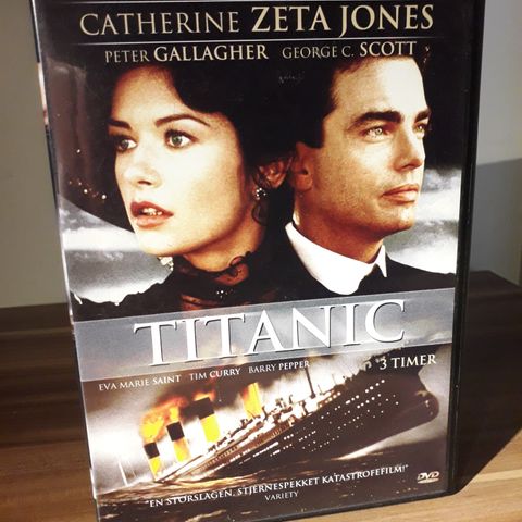 Titanic (norsk tekst) 1996 TV film Catherine Zeta-Jones m.fl