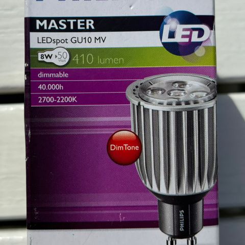 Philips LED pærer | GU10 | Dim Tone