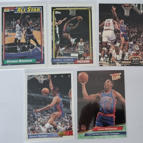 Basketballkort 1991- 92, 1992- 93 NBA season