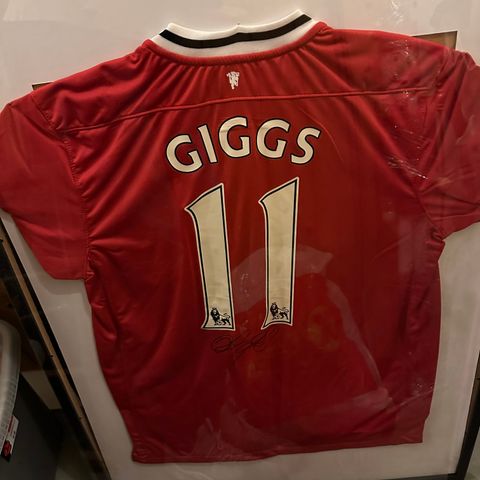 Signert Ryan Giggs Manchester United drakt