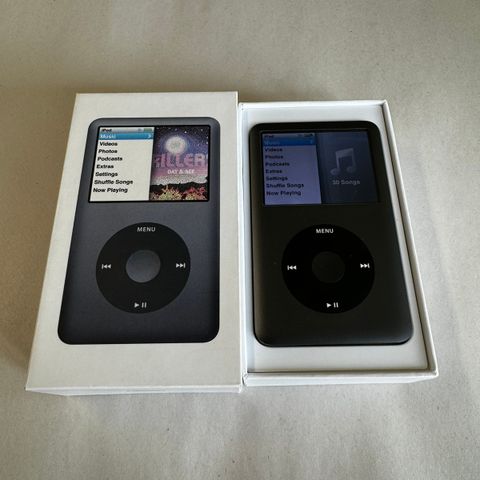 iPod Classic 6th gen 160Gb med original eske