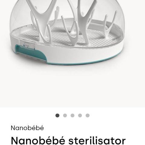 Nanobebe sterilisator