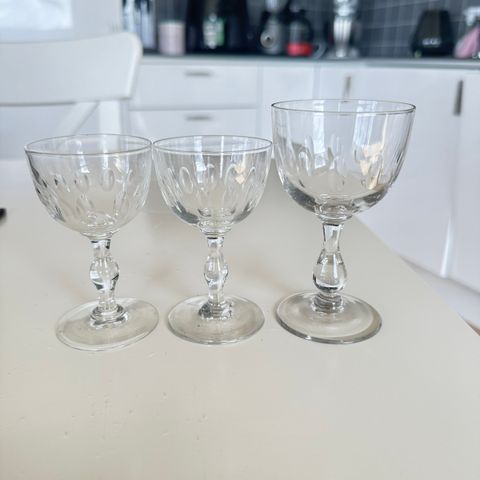 3 Hadeland glass