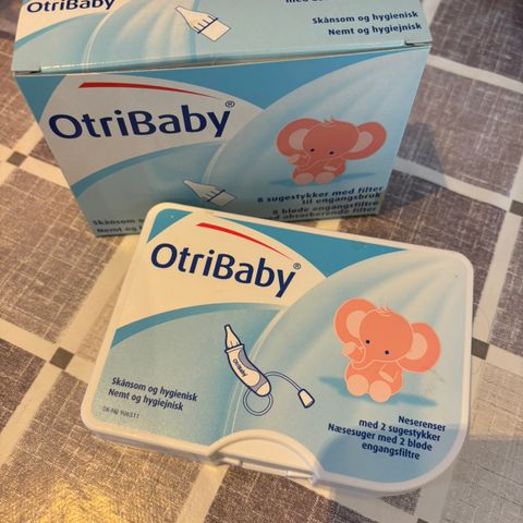 Otribaby neserenser med 6 ubrukte engangsgriller