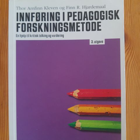 Innføring i pedagogisk forskningsmetode