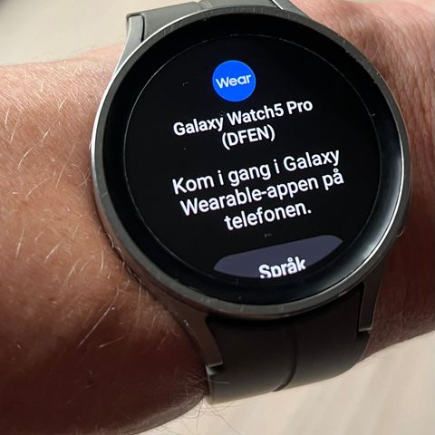Samsung Galaxy watch 5 Pro Grey Titanium