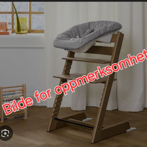 Ønsker å kjøpe 2 stk komplett tripp trapp stoler (inkl newbornsete osv)