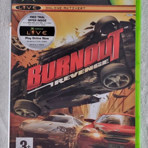 Burnout Revenge XBOX spill