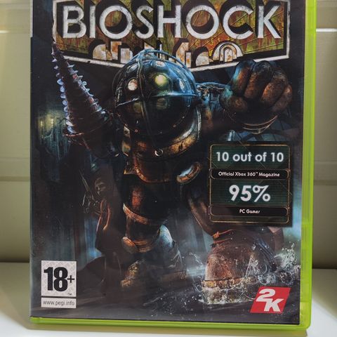 Xbox 360• Bioshock (Kan Ink Ved Kjøp Av Spill Til 200,-)