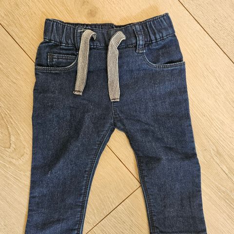 Petit Bateau bukse jeans str. 3m/60cm