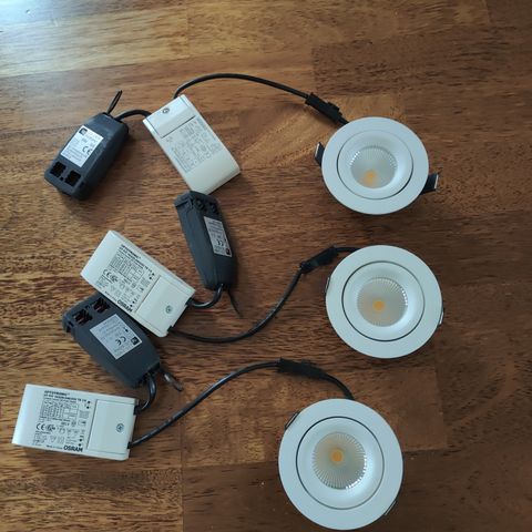 Sg Junistar Gyro 6 W led downlight selges!