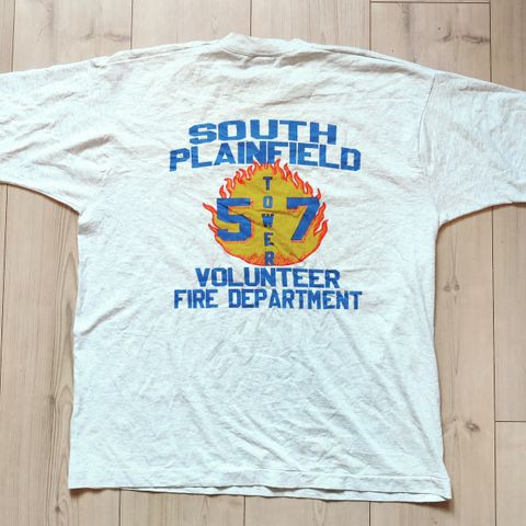 Vintage t-skjorte, Fire department
