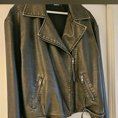 Biker jacket oversized