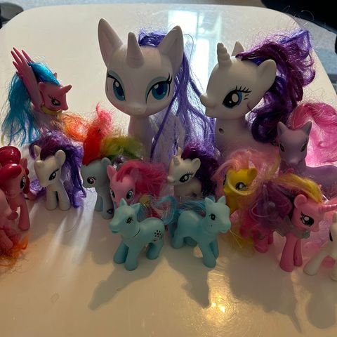 My ponny forskjellige størrelser