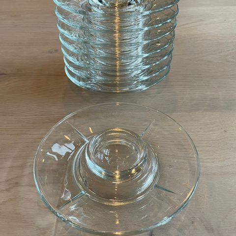 Lite brukt Rosendahl eggeglass (8 stk)