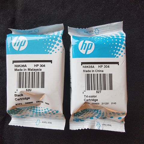 Hp blekkpatroner 304.