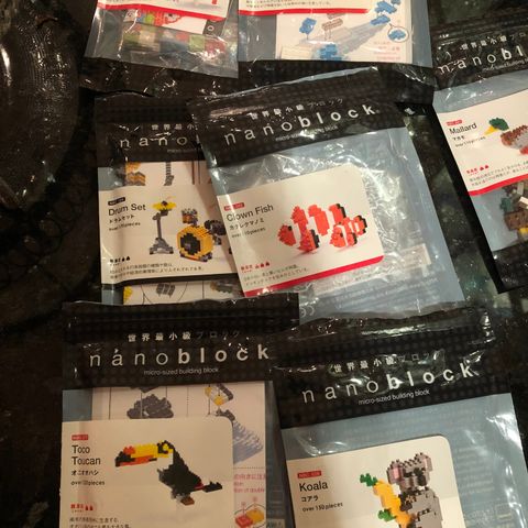 Nanoblock - mini mini Lego - NY PRIS