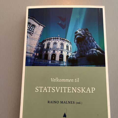 Velkommen til Statsvitenskap