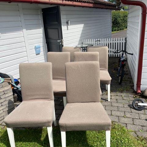 6 stoler fra IKEA (Henriksdahl)
