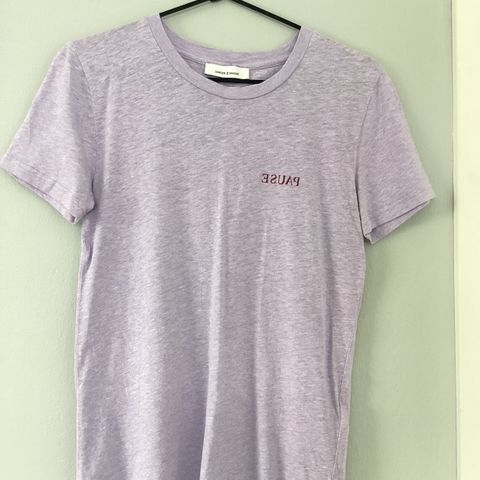 Samsøe T-skjorte ‘Pause’ str S